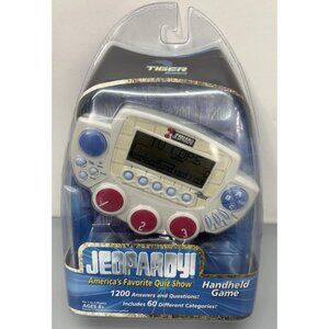 Vintage Y2K Tiger Games Jeopardy Handheld Electronic Quiz Show Hasbro New